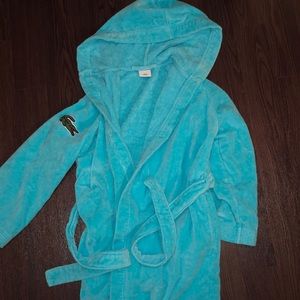 Lacoste Blue 100% Cotton Robe